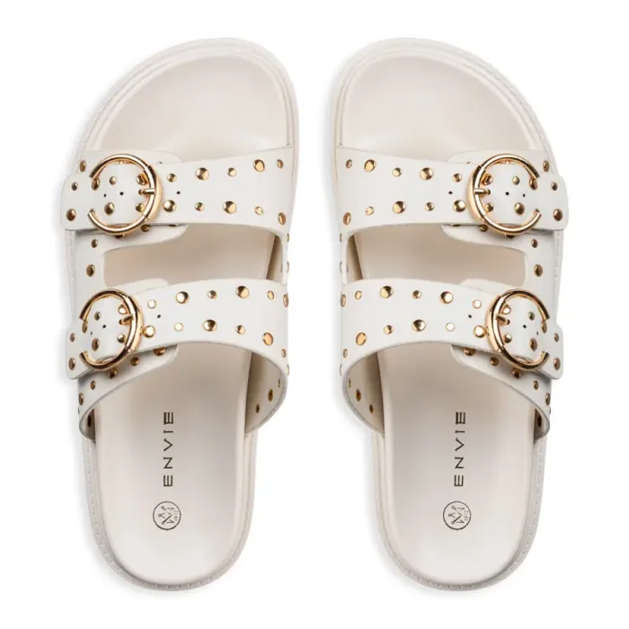 Studded Flatform Sandals Envie - Image 4