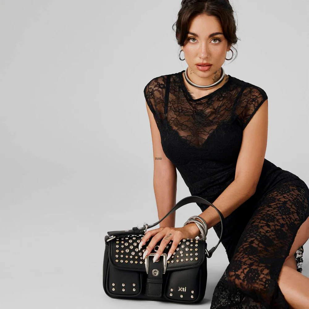 Vegan Τσάντα Χειρός-Ώμου Xti - Image 5