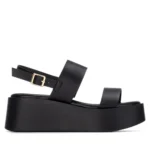 Refresh Γυναικεία Platforms Vegan μαύρο 175120