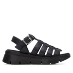Refresh Γυναικεία Flatforms Vegan μαύρο 175159