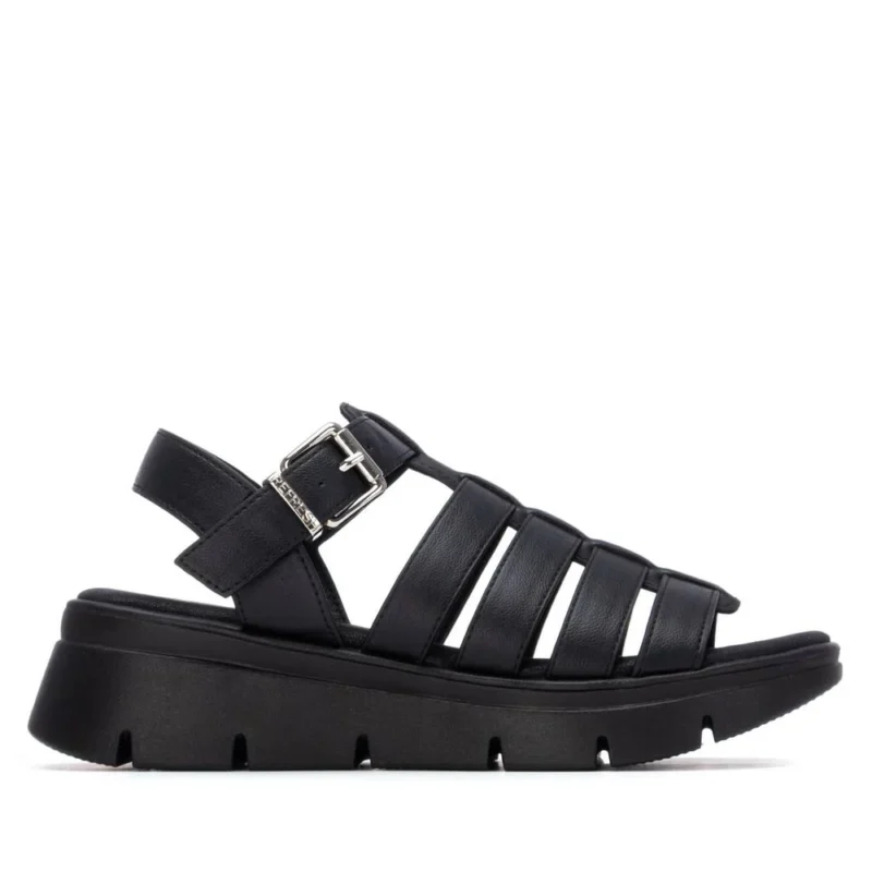 Refresh Γυναικεία Flatforms Vegan μαύρο 175159