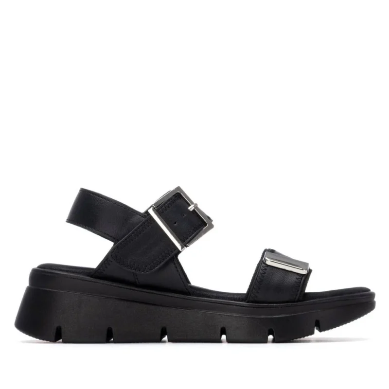 Refresh Γυναικεία Flatforms Vegan μαύρο 175161