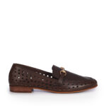 Mago γυναικεία loafers δερμάτινα καφέ 1381766