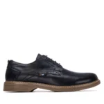 Londons Life Ανδρικά Δερμάτινα Casual μπλέ 163904