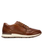 Londons Life Ανδρικά Δερμάτινα Sneakers κάμελ 163904